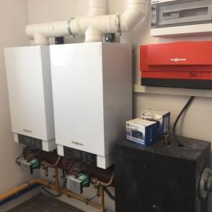 Kaskada kotłów Viessmann Vitodens 200 W 2x80kW